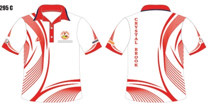 New Club Shirts - Crystal Brook Bowling Club